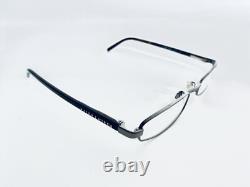 New Ralph Lauren Silver Reader Rectangular Glasses Italy RL5009 47 19 135