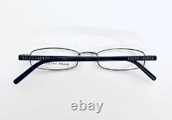 New Ralph Lauren Silver Reader Rectangular Glasses Italy RL5009 47 19 135