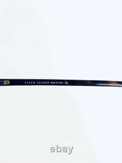 New Ralph Lauren Silver Reader Rectangular Glasses Italy RL5009 47 19 135