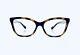 New Ralph Lauren Tortoise Lucite & Gold Wayfarer Glasses Ra7088 1378 53 16 140