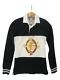 New Vtg 2004 Ralph Lauren Rugby Shirt Womens Xs Embroidered Ls Polo Knit Shirt