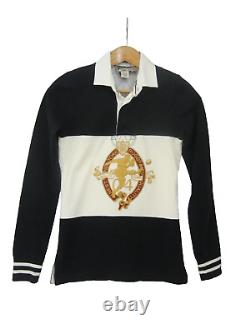 New Vtg 2004 Ralph Lauren Rugby Shirt Womens XS Embroidered LS Polo Knit Shirt