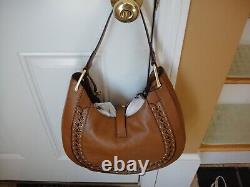 New With Tag Ralph Lauren ASHFIELD ABREE HOBO Leather BagMFSRP $498.00 Authentic