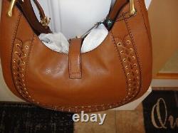 New With Tag Ralph Lauren ASHFIELD ABREE HOBO Leather BagMFSRP $498.00 Authentic