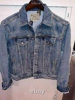 New With Tags Polo Ralph Lauren Women's Polo Jeans Suit Bear Denim Jean Jacket