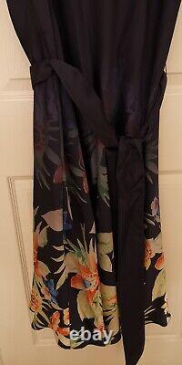 New With Tags Ralph Lauren Knee Length Gorgeous Floral Dress, Size 16