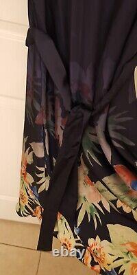 New With Tags Ralph Lauren Knee Length Gorgeous Floral Dress, Size 16