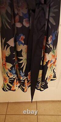 New With Tags Ralph Lauren Knee Length Gorgeous Floral Dress, Size 16