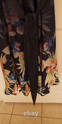 New With Tags Ralph Lauren Knee Length Gorgeous Floral Dress, Size 16