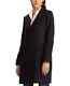 New Wool Ralph Lauren Single Breasted Reefer Coat Black Knee Pea Coat Size 14