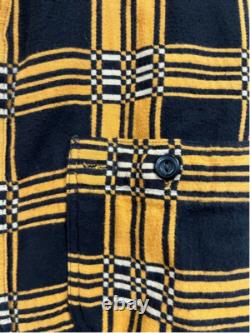 New with Tag Double RL Ralph Lauren Men's Jacquard Work in YellowithSulphur Large