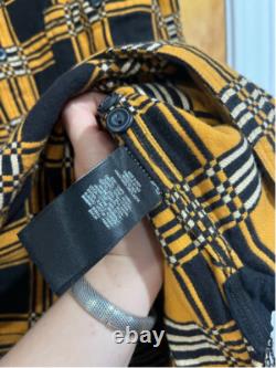 New with Tag Double RL Ralph Lauren Men's Jacquard Work in YellowithSulphur Large