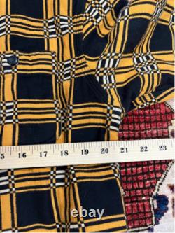 New with Tag Double RL Ralph Lauren Men's Jacquard Work in YellowithSulphur Large