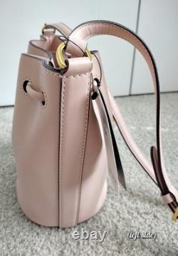Nwt! Ralph Lauren Pink Leather Andie Drawstring Bucket Crossbody Bag $295 Nwt! Ralph Lauren Pink Leather Andie Drawstring Bucket Crossbody Bag $295