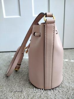 Nwt! Ralph Lauren Pink Leather Andie Drawstring Bucket Crossbody Bag $295 Nwt! Ralph Lauren Pink Leather Andie Drawstring Bucket Crossbody Bag $295