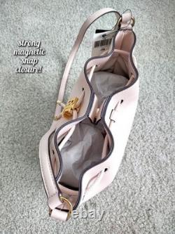 Nwt! Ralph Lauren Pink Leather Andie Drawstring Bucket Crossbody Bag $295 Nwt! Ralph Lauren Pink Leather Andie Drawstring Bucket Crossbody Bag $295