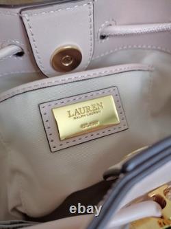 Nwt! Ralph Lauren Pink Leather Andie Drawstring Bucket Crossbody Bag $295 Nwt! Ralph Lauren Pink Leather Andie Drawstring Bucket Crossbody Bag $295
