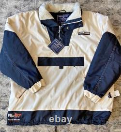 Nwt Vintage Ralph Lauren Polo Sport Sportsman 1995 Us Polo Lg