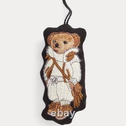 POLO Polo Ralph Lauren Bag Charm New Polo Bear Key Holder Ornament Embroidery Kn