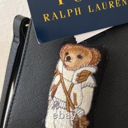 POLO Polo Ralph Lauren Bag Charm New Polo Bear Key Holder Ornament Embroidery Kn