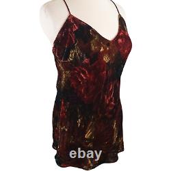 POLO RALPH LAUREN 10 Floral Velvet Spaghetti Strap Camisole Top NWT