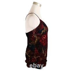 POLO RALPH LAUREN 10 Floral Velvet Spaghetti Strap Camisole Top NWT