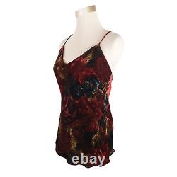 POLO RALPH LAUREN 10 Floral Velvet Spaghetti Strap Camisole Top NWT