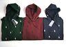 Polo Ralph Lauren Men's Allover Pony Embroidered Double Knit Hoodie New Nwt