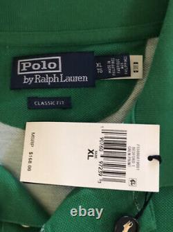 POLO RALPH LAUREN Men's BEDFORD Rugby Size XL Green NEW Shirt FREE SHIPPING