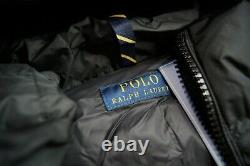 POLO RALPH LAUREN Men's Black Water-Repellent Down Puffer Jacket NEW NWT $298