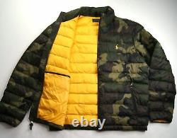 POLO RALPH LAUREN Men's Camouflage Packable Quilted Down Jacket NEW NWT