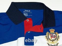 POLO RALPH LAUREN Men's Classic Fit Crest Nautical Yacht Performance Polo Shirt