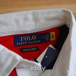POLO RALPH LAUREN Men's Colorblock Custom Slim Fit Polo Alpine Rugby Shirt NWT