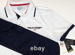 POLO RALPH LAUREN Men's Polo Sport Polyester Wicking Performance Polo Shirt, NWT