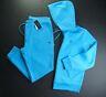 Polo Ralph Lauren Men's Turquoise Blue Double Knit Full Zip Hoodie & Jogger Set