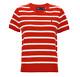 Polo Ralph Lauren Striped Short Sleeve Sweater Red Size L Orig. $195 New
