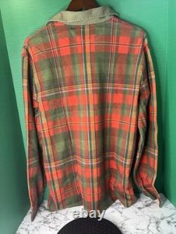 POLO SPORT Ralph Lauren Men's L Madras Print Long-Sleeve Rugby Shirt NWT