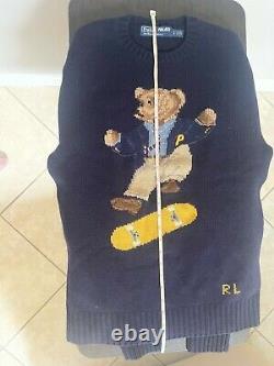 Palace x Polo Ralph Lauren Bear Sweater size Small