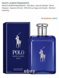 Polo Blue by Ralph Lauren Cologne for Men 6.7 oz Brand New (100% Authentic)
