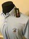 Polo Golf Ralph Lauren Rlx Shirt Medium Blue Performance Moisture Wicking New