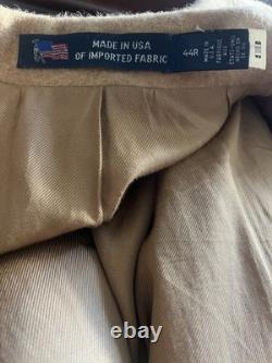 Polo Ralph Lauren 100% Camel Hair Polo Coat 44r- flawless condition