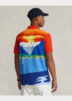 Polo Ralph Lauren 1967 Geneva Regatta Yacht Sailing Mesh Polo Shirt NWT L