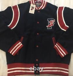 Polo Ralph Lauren 1992 P-Wing Stadium Baseball Jacket Sz Large