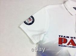 Polo Ralph Lauren 2024 Paris Olympic Team USA Skateboard Graphic Mesh Polo Shirt