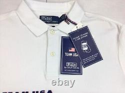 Polo Ralph Lauren 2024 Paris Olympic Team USA Skateboard Graphic Mesh Polo Shirt