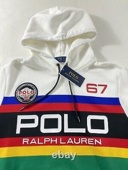 Polo Ralph Lauren 67 Alpine Racing Hoodie Sweatshirt Sweater New WithTags Men's L