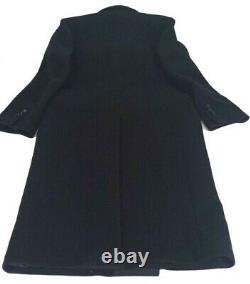 Polo Ralph Lauren $798 Double Breasted Wool Tuxedo Coat Black Women's, Size 8