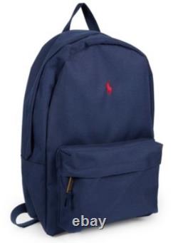 Polo Ralph Lauren Backpack Navy Unisex Polyester Bag New with Tags