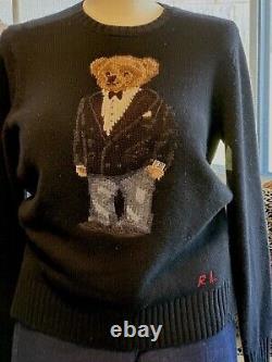 Polo Ralph Lauren Bear Sweater, Women's, Size L, New With Tags