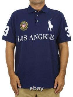 Polo Ralph Lauren Big Pony Classic Fit City Polo Shirt with Emblem 6 options